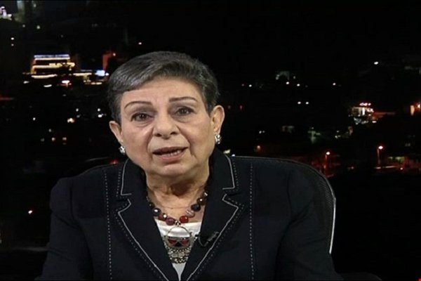 درخواست عشراوی ازکنگره آمریکا برای پایان دادن به حمایت از تل آویو