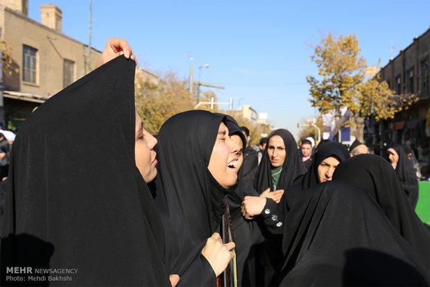 تشییع پیکرهای مطهر ۷ شهید مدافع حرم در قم‎شتشييع جثامين سبعة شهداء من مدافعي الحرم في قم