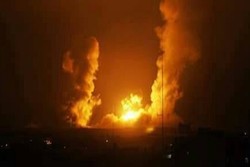 جنگنده های رژیم صهیونیستی مناطقی در غزه را بمباران کردند