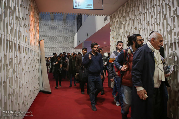 جانب من فعاليات مهرجان "سينما الحقيقة" الدولي في طهران 