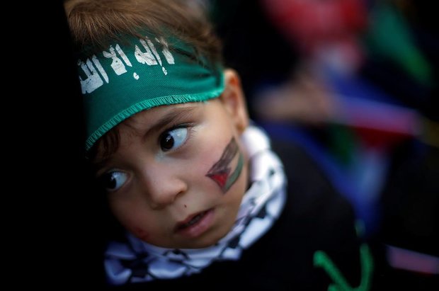 غزة تحتفل بالذكرى الثلاثين لانطلاقة حركة حماس 