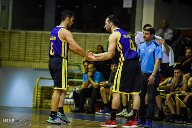 İran Basketbol Süper Ligi'nden kareler