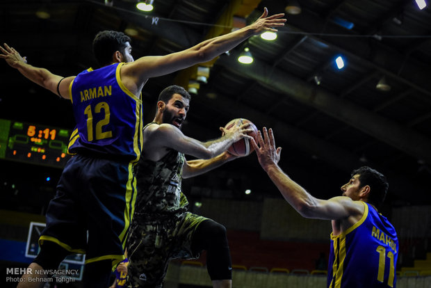 İran Basketbol Süper Ligi'nden kareler