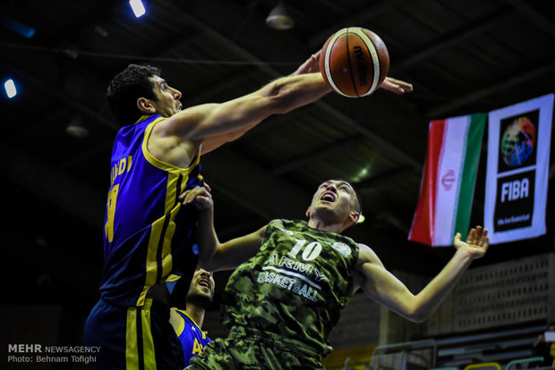 İran Basketbol Süper Ligi'nden kareler