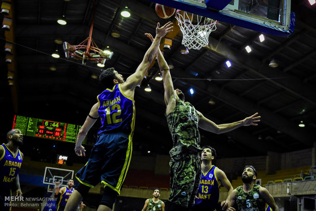 İran Basketbol Süper Ligi'nden kareler