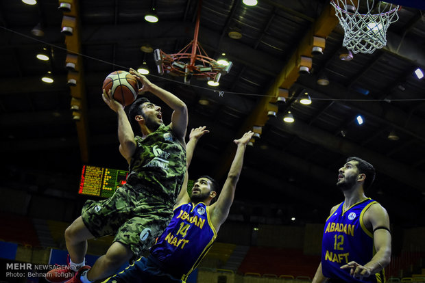 İran Basketbol Süper Ligi'nden kareler