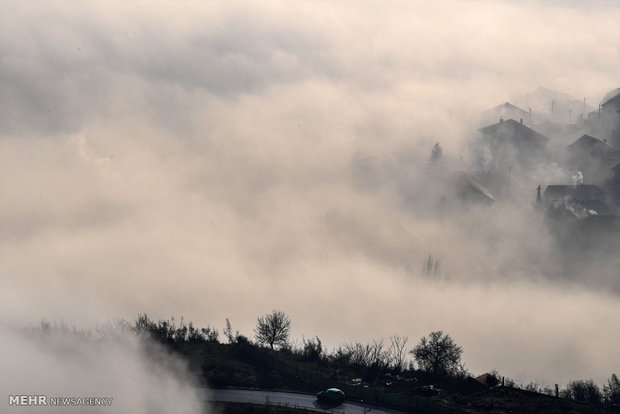 آلودگی شدید هوا در پایتخت مقدونیه‎