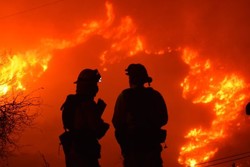 وقوع آتش سوزی در کارخانه مواد شیمیایی در نبراسکای آمریکا