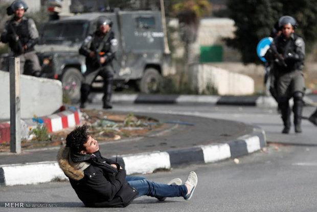 العنف القمعي ضد المحتجين في القدس المحتلة