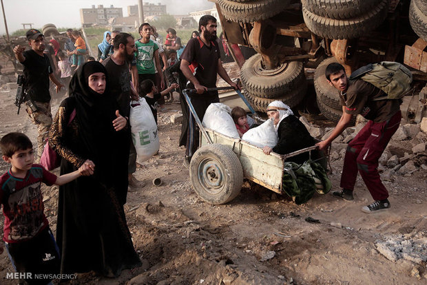 صور العام لمنطقة الشرق الاوسط من من منظار AP 