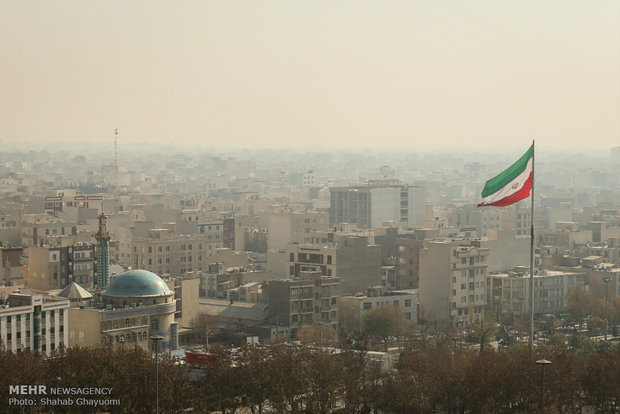ادامه آلودگی هوا در تهران 