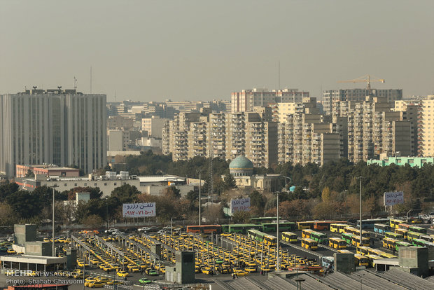 Unhealthy air permeating Tehran for 6th consecutive day