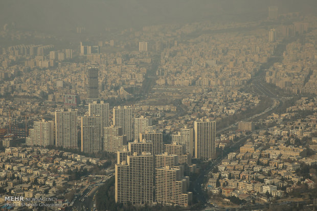 Unhealthy air permeating Tehran for 6th consecutive day