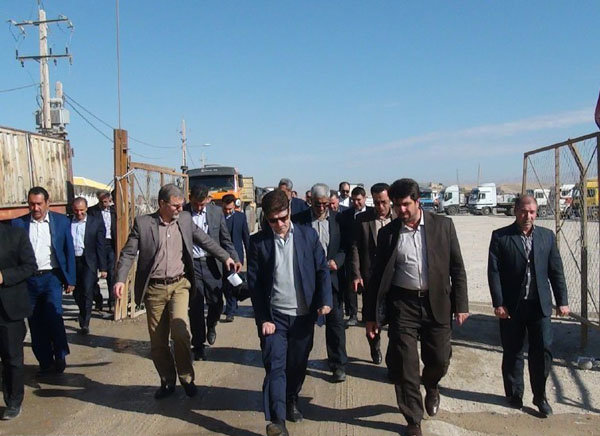 رئیس اداره امور مرزهای رسمی وزارت کشور به استان کرمانشاه سفر کرد