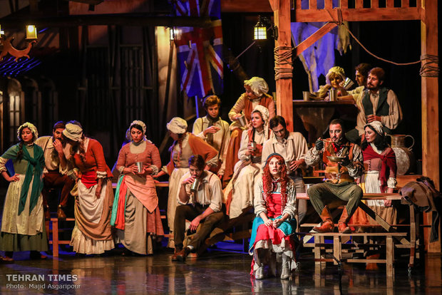 Tehran theater hosts “Oliver Twist”