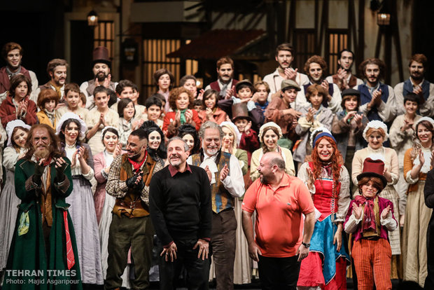 Tehran theater hosts “Oliver Twist”