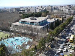  A general view of the Carpet Museum of Iran in downtown Tehran 