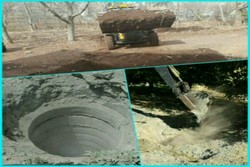انسداد  ۱۹۱ حلقه چاه غیرمجاز در استان کرمانشاه