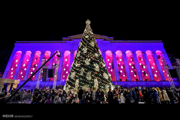 Dünyanın dört bir tarafındaki Noel ağaçlarından kareler