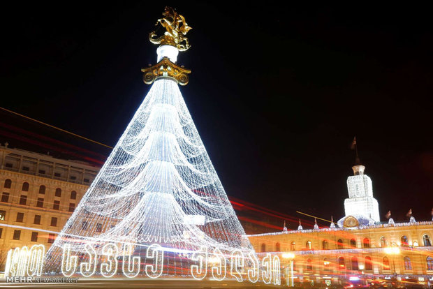 Dünyanın dört bir tarafındaki Noel ağaçlarından kareler