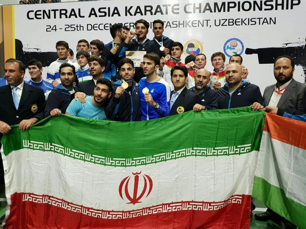 Iranian karateka win title at Asian event