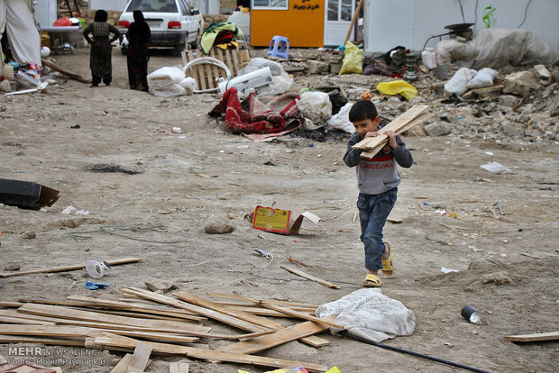 جریان زندگی ۴۵ روز بعد از زلزله‎ کرمانشاه