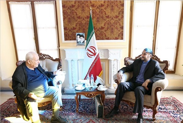 Amir-Abdollahian receives Palestinian ambassador to Tehran