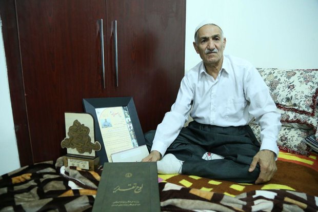ڕێز لە مامۆستا محەمەد ئەمین خواشتی، هونەرمەندی هەورامی گیرا