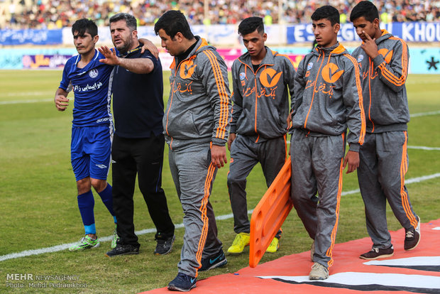 İran Fotbol Süper Ligi'nin 17. haftasından kareler