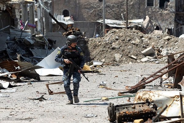 القوات العراقية تدمر انفاقاً لداعش في الموصل