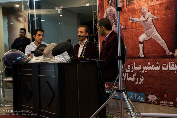 بطولة إيران لرياضة "مبارزة السلاح" للراشدسن في مدينة يزد 