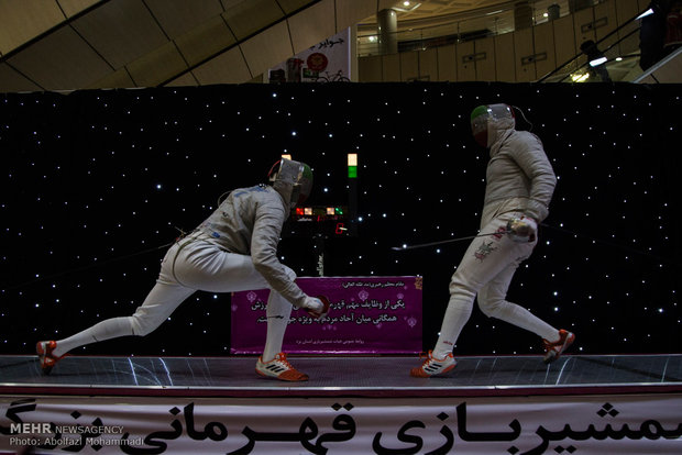 2 Iranian fencers win medals at 2018 Tournoi Satellite