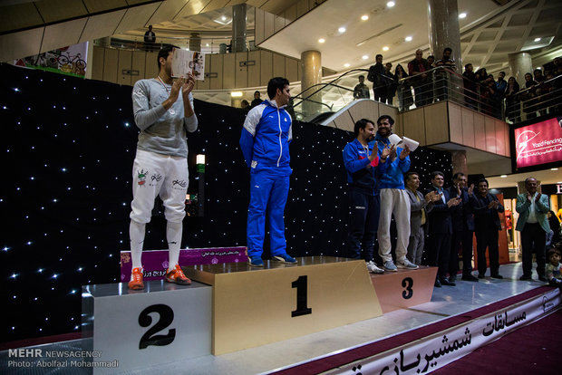 بطولة إيران لرياضة "مبارزة السلاح" للراشدسن في مدينة يزد 