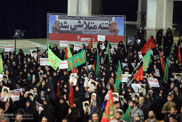 8th anniv. of pro-establishment rallies in Tehran