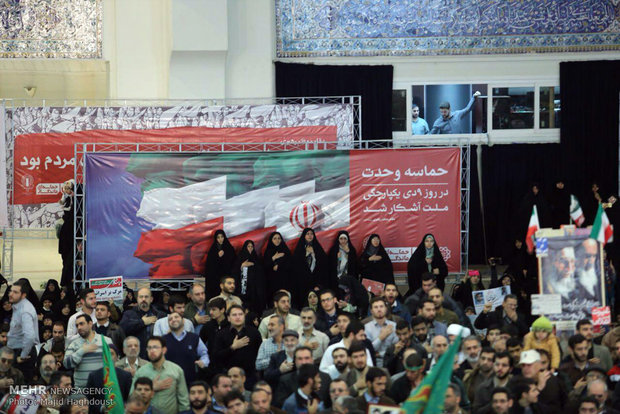 8th anniv. of pro-establishment rallies in Tehran