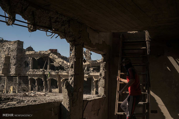 ما تبقى من مدينة "موصل" بعد تخلصها من وباء داعش