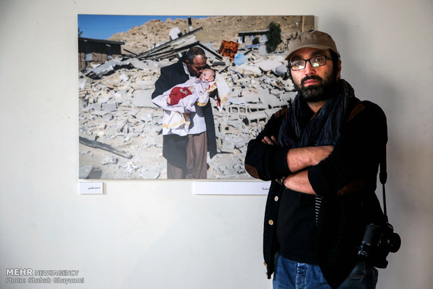 نمایشگاه گروهی عکس از زلزله کرمانشاه 