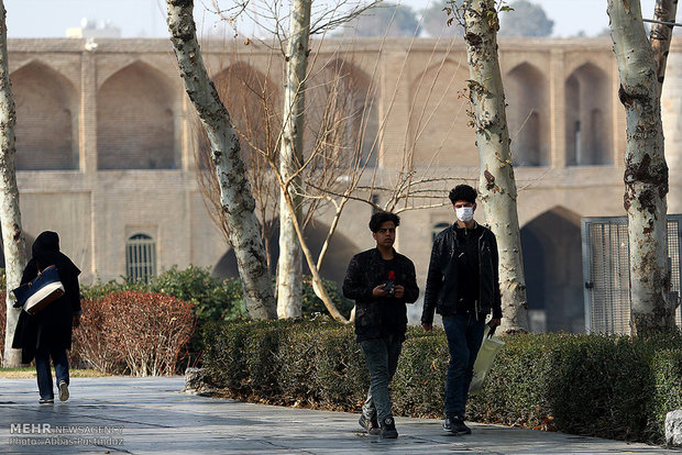 İsfahan'daki hava kirliliği devam ediyor