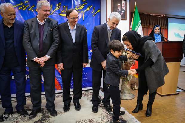 تقدیر از برگزیدگان المپیادهای علمی