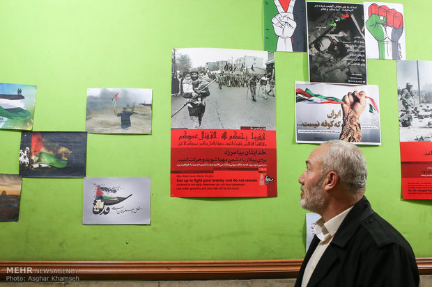 Öğrencilerden Filistin intifadası çalışması