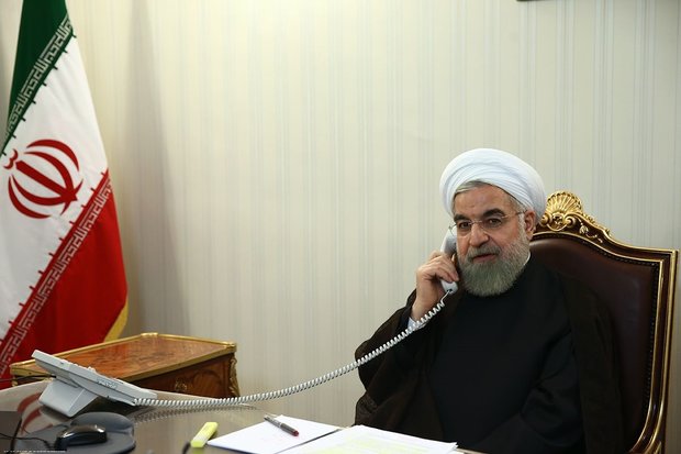 Europe should make up for US JCPOA exit: Rouhani urges Macron