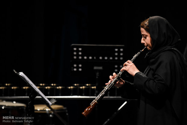 Büyük İranlı müzisyenin anma töreninden kareler