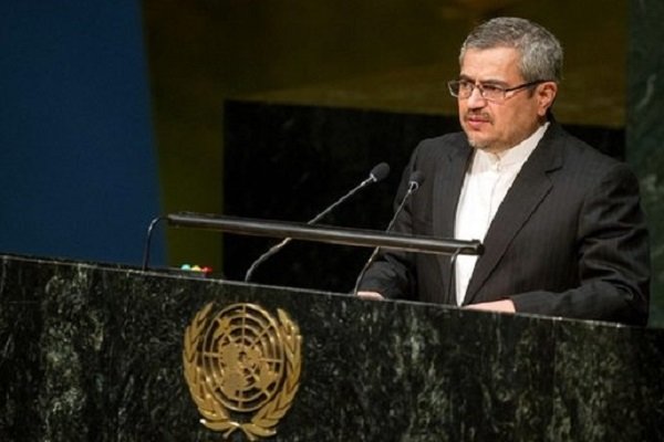 مندوب ايران: اجراءات بعض الدول تهدد شرعية الامم المتحدة