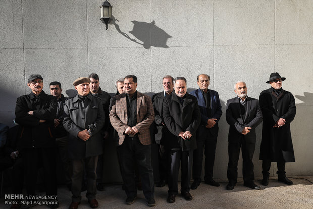 مراسم تشییع پیکر مرحوم سید داوود سیدی گرفمی