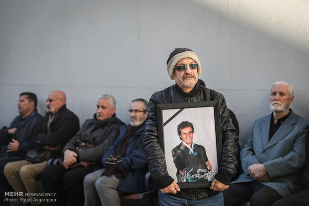 مراسم تشییع پیکر مرحوم سید داوود سیدی گرفمی