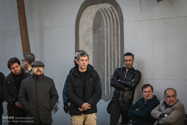 مراسم تشییع پیکر مرحوم سید داوود سیدی گرفمی