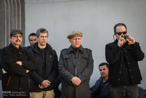 مراسم تشییع پیکر مرحوم سید داوود سیدی گرفمی