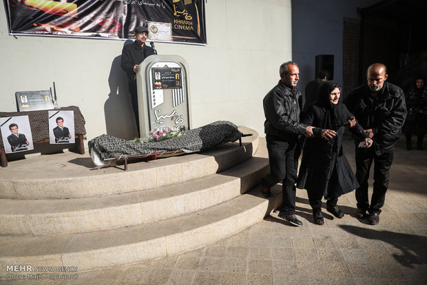 مراسم تشییع پیکر مرحوم سید داوود سیدی گرفمی