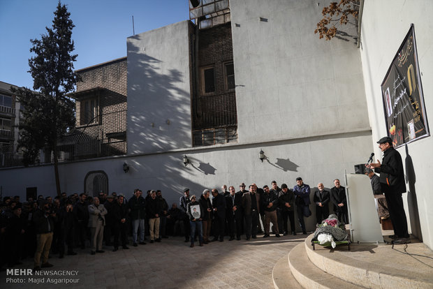 مراسم تشییع پیکر مرحوم سید داوود سیدی گرفمی