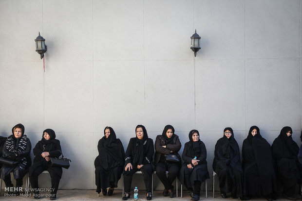 مراسم تشییع پیکر مرحوم سید داوود سیدی گرفمی